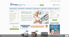 Desktop Screenshot of ofertashosteleria.es